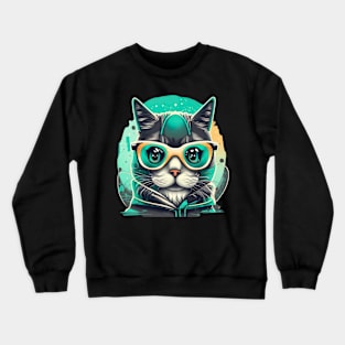 The future cat Crewneck Sweatshirt